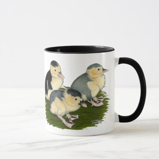 Mug Jeunes canards Pie bleue (Droite)