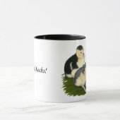 Mug Jeunes canards Pie bleue (Centre)