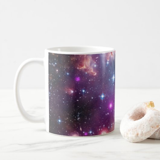 Mug Jeunes Étoiles Dans Le Petit Nuage Magellanique. (Avec donut)