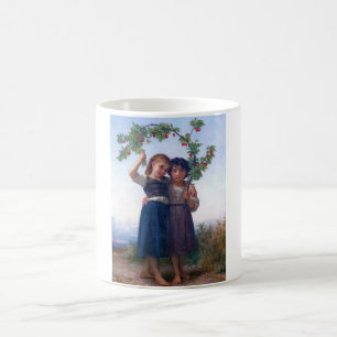 Mug Jeunes filles au rameau de cerisier, Bouguereau