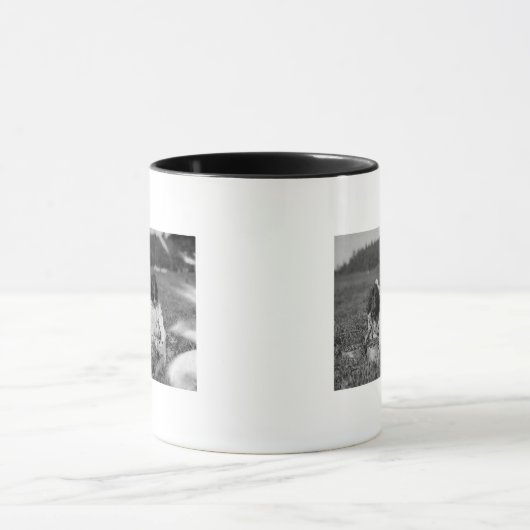 Mug Jeunes filles cueillant des canneberges Photo (Centre)