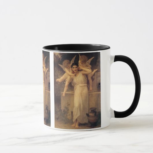 Mug Jeunesse par Bouguereau, Portrait des Anges Victor (Droite)