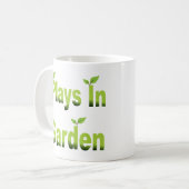 Mug jeux dans le jardin #2 (Devant gauche)