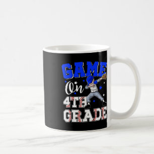 Mug Jeux pour garçon de 4e année Dabbing Premier jour