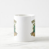 Mug Jeux toujours avec les tracteurs verts (Centre)