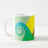 Mug Jeweled Turtle Art Coffee Cup (Gauche)