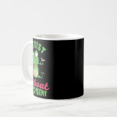Mug J'Existe Sans Mon Consentement Fun Frog Depression (Devant gauche)