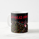 Mug Jezza règles ok donc ils disent fun design rouge n (Devant gauche)