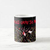 Mug Jezza règles ok donc ils disent fun design rouge n (Centre)
