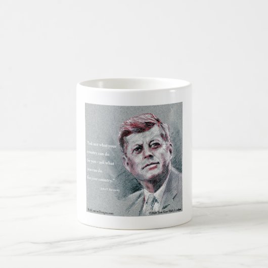 Mug JFK & Citation (Centre)