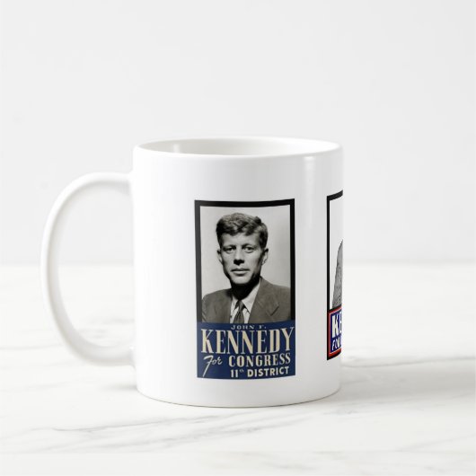 Mug JFK du congrès à la Maison Blanche (Gauche)