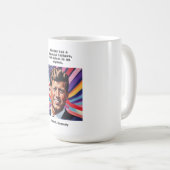 Mug JFK John F. Kennedy Quote Motivational Inspiration (Devant droit)