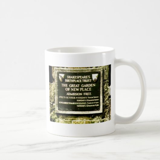 Mug jGibney de naissance de Stratford-sur-Avon (Droite)