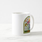Mug Jida Vintage Floral Grand-mère (Devant droit)