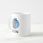 Mug Jiggy Saw Funny Dancing Tool Pun (Devant gauche)