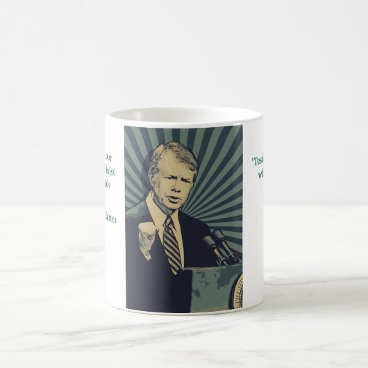 Mug Jimmy Carter (Centre)