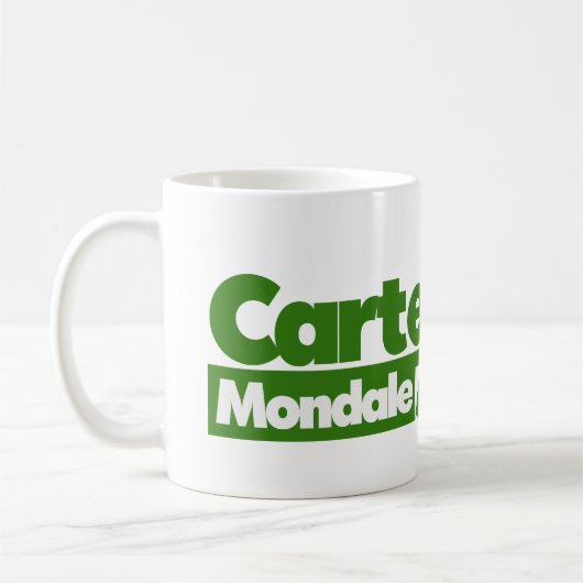 Mug Jimmy Carter 76 Carter Mondale rétro Politique (Gauche)