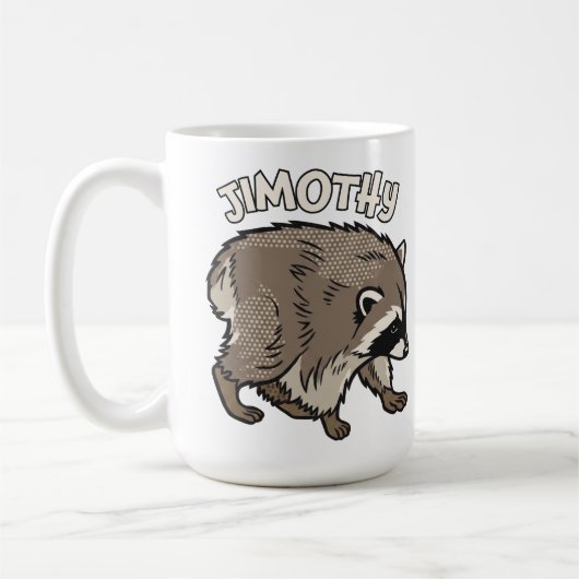 Mug Jimothy Raton Style BD Animal (Gauche)