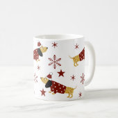 Mug Jingle All Dachshund Way (Devant droit)