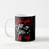 Mug Jingle All The Way Festive Christmas (Gauche)