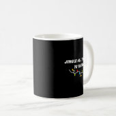 Mug Jingle All The Way To Therapy Funny Christmas Sarc (Devant droit)