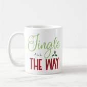 Mug Jingle Tout Le Chemin Festive Vacances (Gauche)