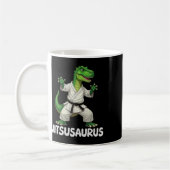 Mug Jitsusaurus Dinosaur Karate Martial Arts Fun Enthu (Gauche)