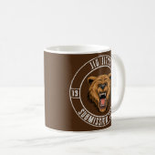 Mug Jiu Jitsu Bear brésilien Jiu Jitsu BJJ et (Devant droit)
