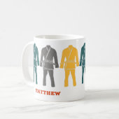 Mug Jiu Jitsu BJJ Gi Brésilien Personnalisé (Devant gauche)