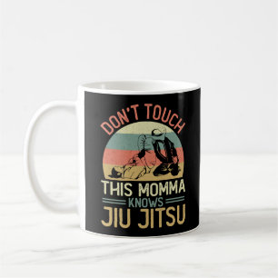 Mug Jiu Jitsu Bjj Ne touche pas cette maman connaît Ji