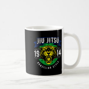 Mug Jiu Jitsu Brésilien 1914 Tête de Jaguar BJJ Brésil