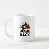 Mug Jiu Jitsu Brésilien Jésus Chrétien A Le Dos (Gauche)
