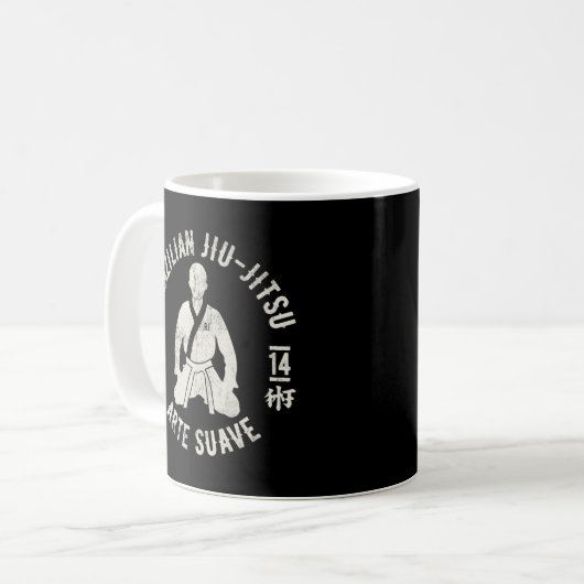 Mug Jiu Jitsu Et Suave Oss Bjj (Devant gauche)