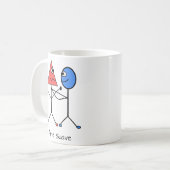 Mug Jiu Jitsu Funny Triangle Choke (Devant gauche)