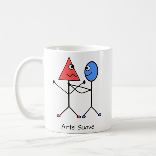 Mug Jiu Jitsu Funny Triangle Choke (Gauche)