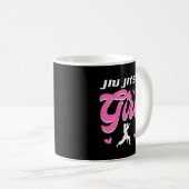 Mug Jiu Jitsu Girl (Devant droit)