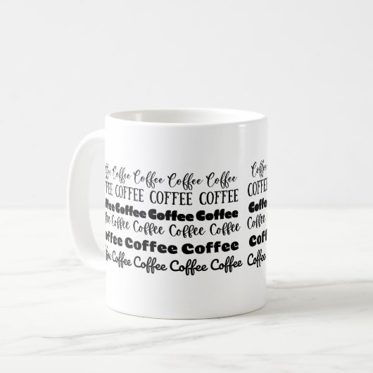 Mug Jive Java pour l'amour du café- (Devant gauche)
