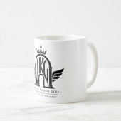 Mug JKG Miel Doré Construit pour le Royaume (Devant droit)