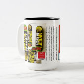 Mug JMT bicolore, 45 cl (Devant gauche)