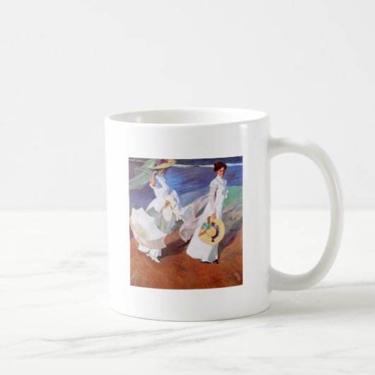Mug Joaquin Sorolla Femmes Promenade Plage (Droite)