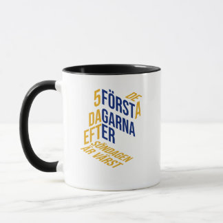 Mug Jobbig vecka t-shirt