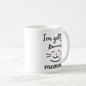Mug J'obtiens le fiançailles de Meowied (Devant droit)