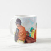 Mug Jockey et cheval, Edgar Degas (Devant gauche)