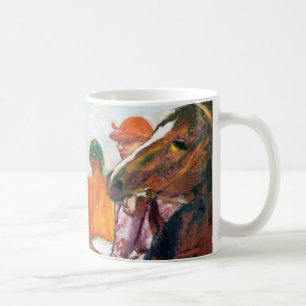 Mug Jockey et cheval, Edgar Degas