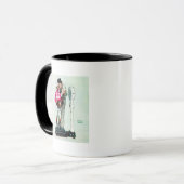 Mug Jockey Weighin by Norman Rockwell (Devant gauche)