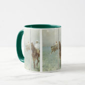 Mug Jockeys avant la course par Edgar Degas (Devant gauche)