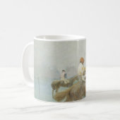 Mug Jockeys avant la course par Edgar Degas (Devant gauche)