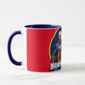 Mug Joe Biden et Kamala Harris en super-héros (Gauche)