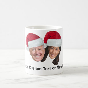 Mug Joe Biden Kamala Harris 2020 avec Santa Hats