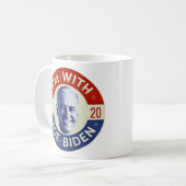 Mug Joe Biden pour le Président 2020 Démocrate Photo R (Devant gauche)